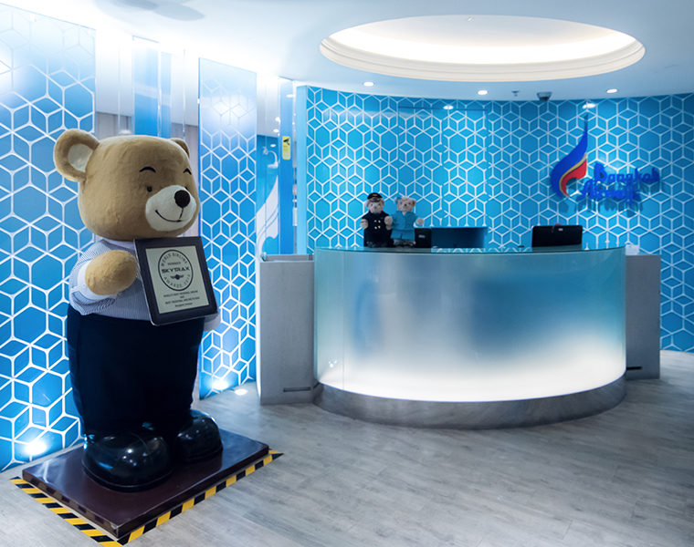 Bangkok Airways Boutique Lounge Bkk — seating area